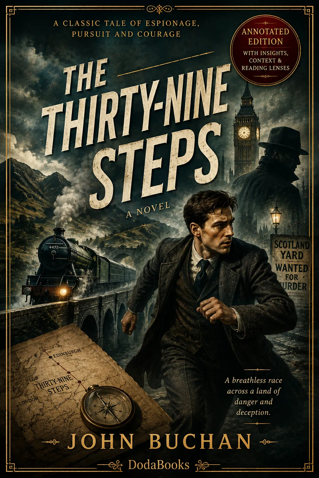 The Thirty-Nine Steps - Annotated Edition by John Buchan