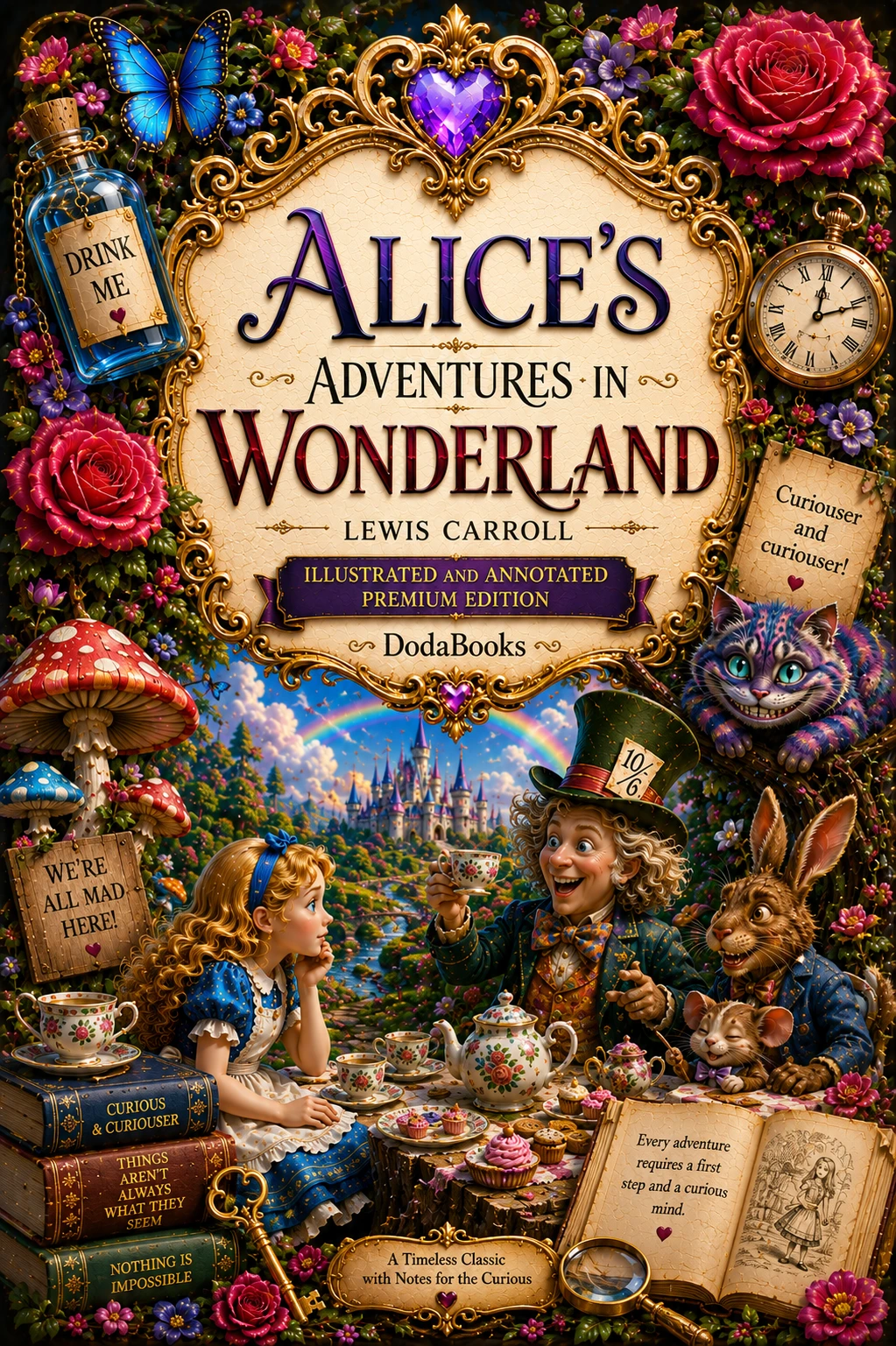 Alice’s Adventures in Wonderland — Annotated & Illustrated Edition