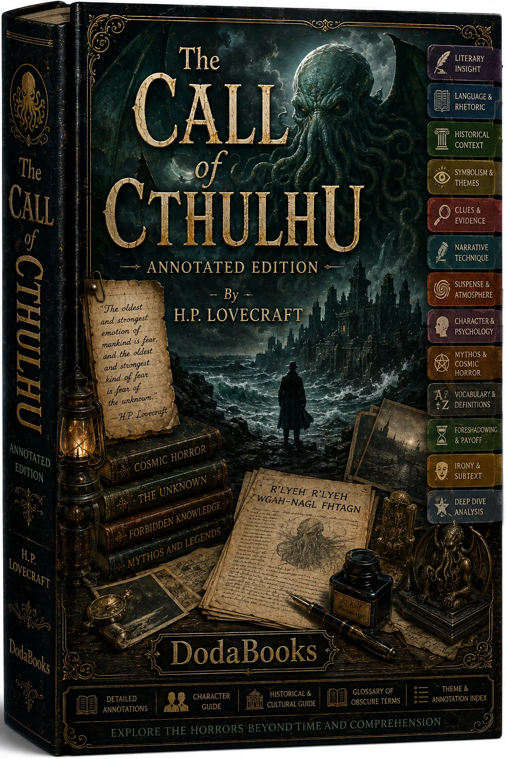 The call of Cthulhu - Annotated Edition by H. P. Lovecraft