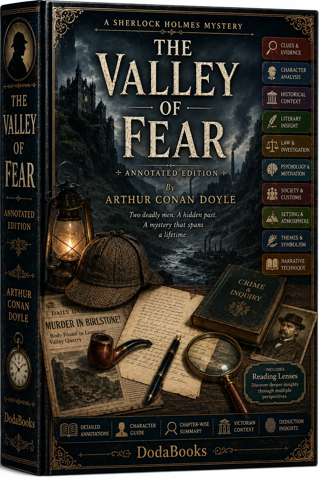 The Valley of Fear - Annotated Edition by Arthur Conan Doyle